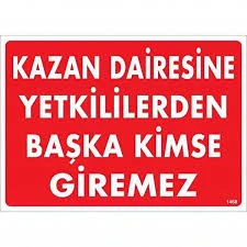 Kazan Dairesine Yetkililerden Başka Kimse Giremez
