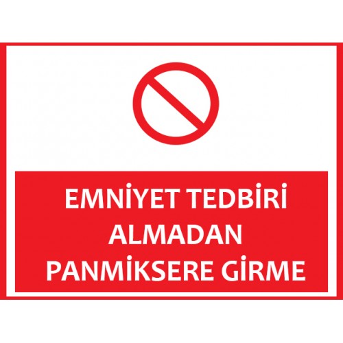 Emniyet Tedbiri Almadan Panmiksere Girme