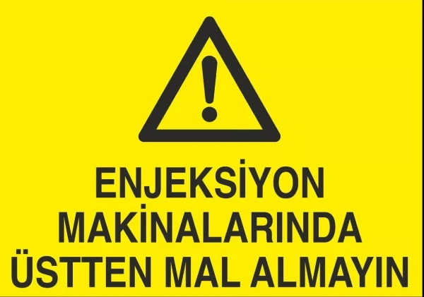 Enjeksiyon Makinalarından Üstten Mal Almayınız
