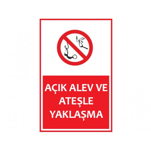 Yaklaşma Uyarı Levhası